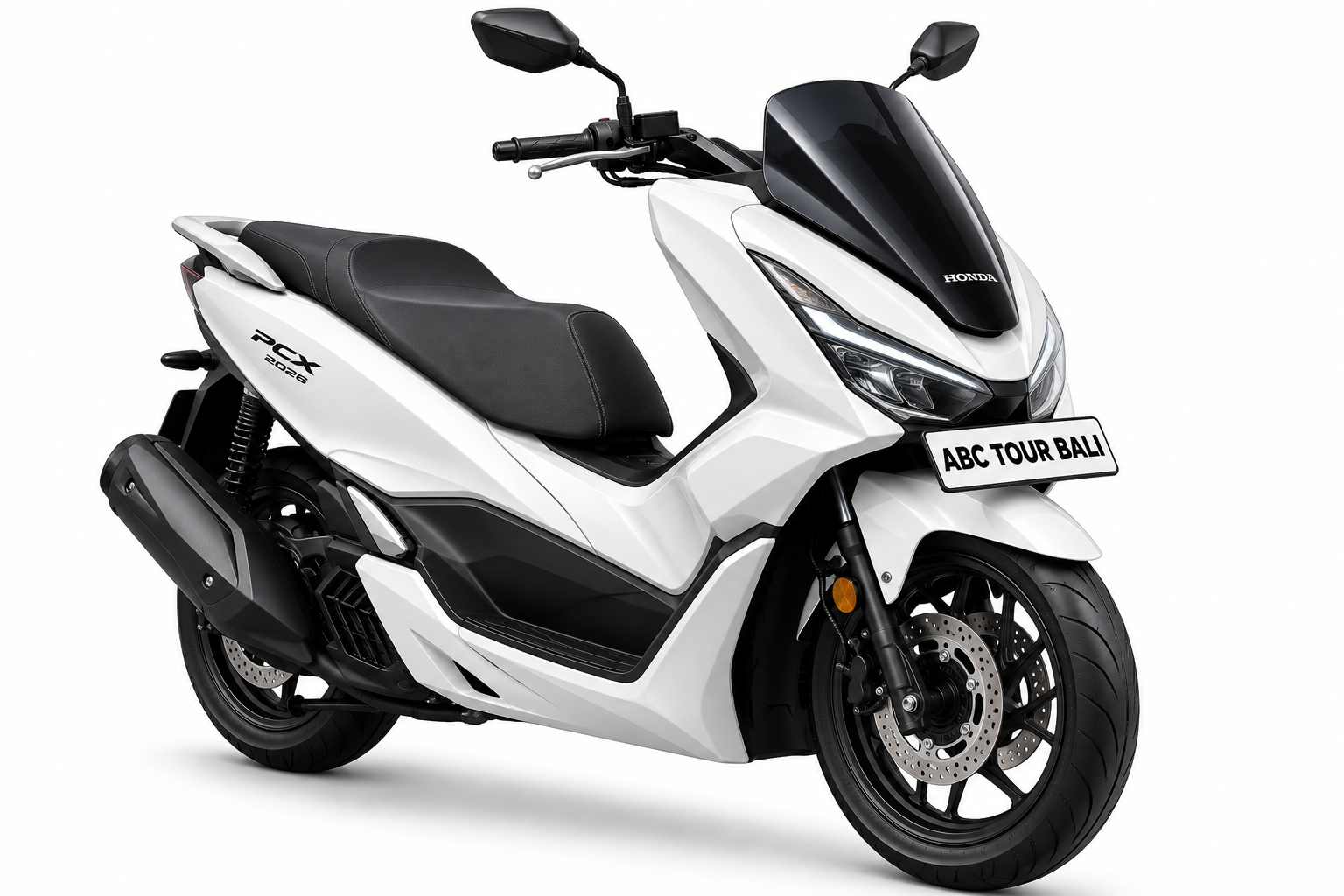 Honda PCX 160 2026 white (5616)